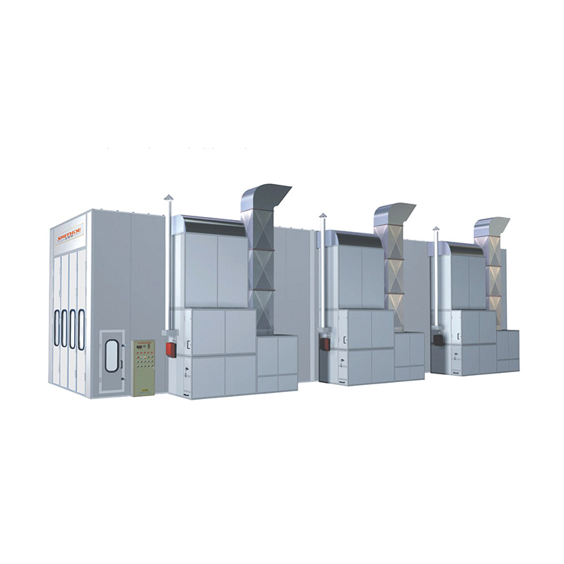 SMD-15-5-5   CE Certified Electric Spray Booth for Baking and Truck/ Bus Painting Industrial Factory Heating System with Diesel Burner
