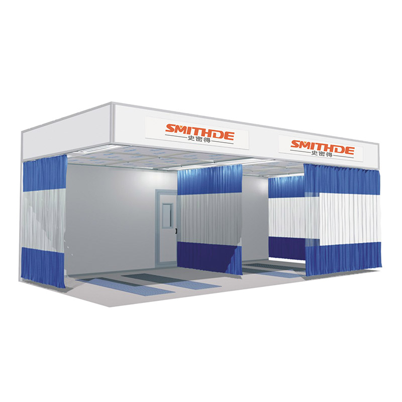 SMD-20  Prepare Booth Dust Free Room With Curtain/ Twin Booth