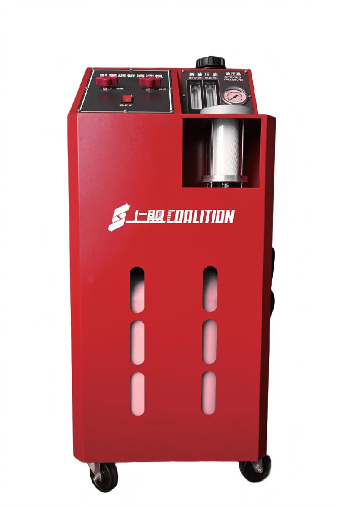 Engine dialysis cleaning machine